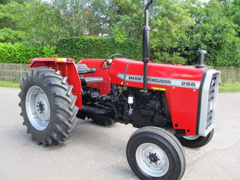 Massey Ferguson 265 2wd In Silver Standard - Image 4