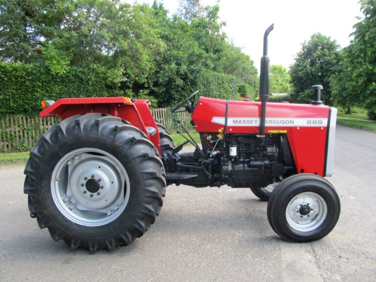Massey Ferguson 265 2wd In Silver Standard - Image 5