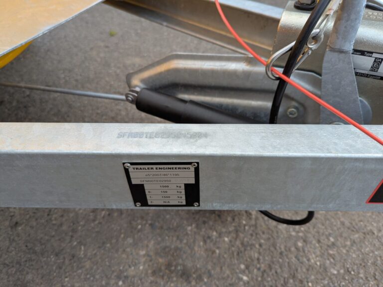 TRAILER ENGINEERING 950 LITRE BUNDED BOWSER - Image 7