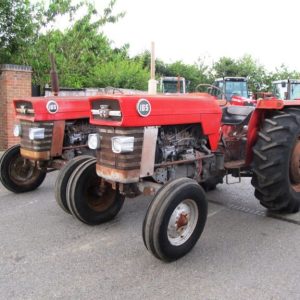 Massey Ferguson 165 Round Axle in Field Ready Standard